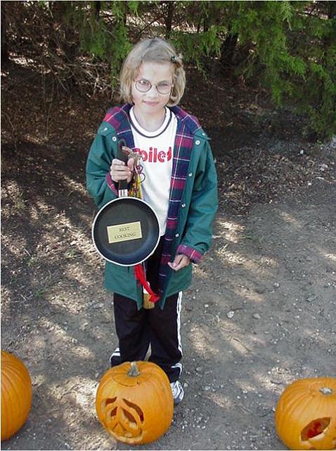 Alex with pumkin & cooking trophy.JPG